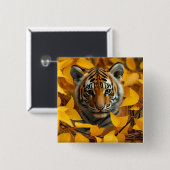 アイコン：虎の子(離れ) 缶バッジ (正面&裏面)