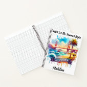 アイコ鮮やかニック橋でカリフォルニアを発見 ノートブック (内部)