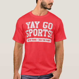 アイゴースポーツスポおもしろいーツ Tシャツ
