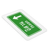 アイサンアヘッド⚠タイ高速道路交通標識⚠ マグネット (右側)