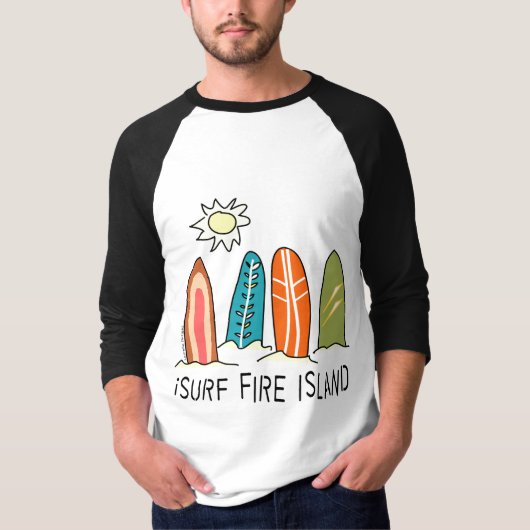 アイサーフファイアアイランド Tシャツ (正面)