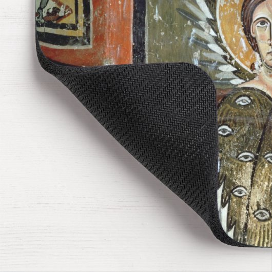 アイザイアの唇を浄化する熾天使 マウスパッド (コーナー)