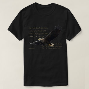 アイザイアの40:30 - 31宗教Tシャツ Tシャツ