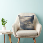 アイザイアの40:31のカスタムなキリスト教の聖書の詩のギフト クッション (椅子)