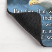 アイザイアの40:31はイーグルスとして翼によって取付けます マウスパッド (コーナー)