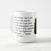 アイザイアの41:10 コーヒーマグカップ (正面左)