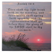 アイザイアの58:8 タイル (正面)