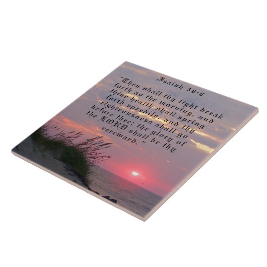 アイザイアの58:8 タイル (側面)