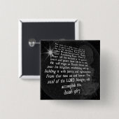 アイザイアの9:6 -私達に7子供は生まれます-イエス・キリスト 缶バッジ (正面&裏面)