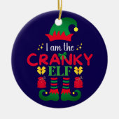 アイザクランキー小妖精や小人 セラミックオーナメント (正面)