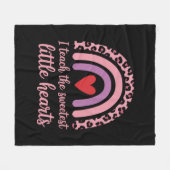 アイザス教えイーストハートレインボー先生 フリースブランケット (正面(横))