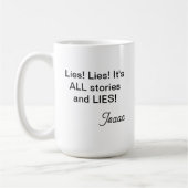 アイザックうそをつくコーヒーマグ コーヒーマグカップ (左)