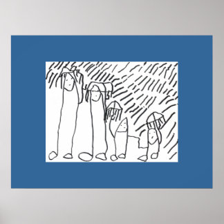 アイザックの家族の雨のポスター ポスター