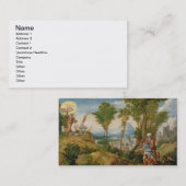 アイザックの犠牲 名刺 (正面/裏面)