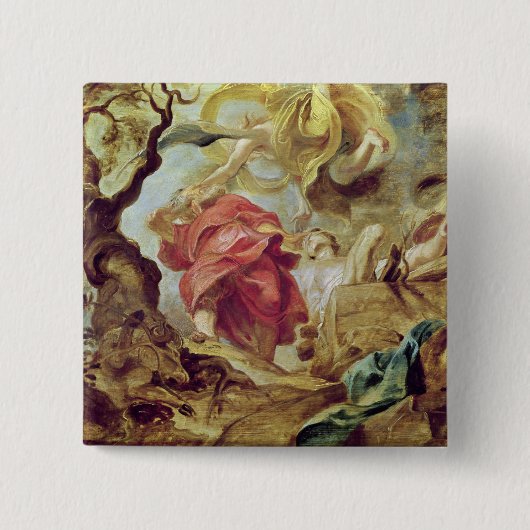 アイザックの犠牲 缶バッジ (正面)