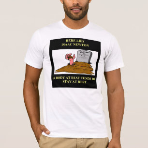 アイザックニュートンの冗談 Tシャツ
