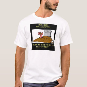 アイザックニュートンの冗談 Tシャツ