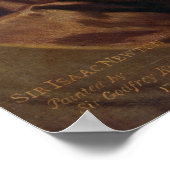 アイザックニュートンポートレート1702 ポスター (角)