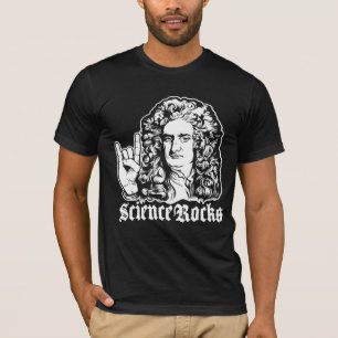 アイザックニュートン科学はワイシャツを揺すります Tシャツ