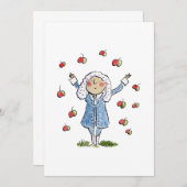 アイザックニュートン 招待状 (正面/裏面)