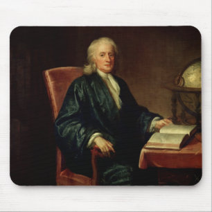 アイザックニュートン、c.1726のポートレート マウスパッド