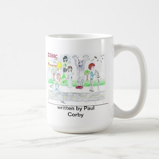 アイザックランナーのマグ コーヒーマグカップ (右)