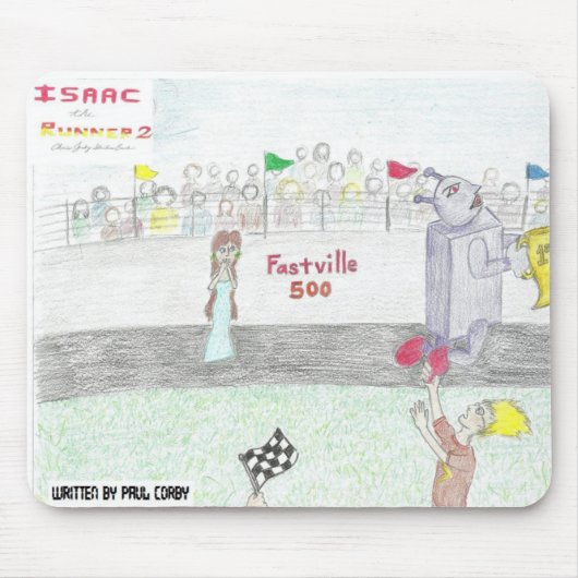 アイザックランナー2のmousepad マウスパッド (正面)