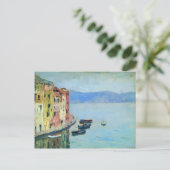 アイザックレビタン – コモ湖 ポストカード (スタンド正面)