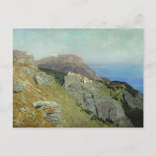 アイザックレビタン – コーニッシュ。南フランス。 ポストカード (正面)