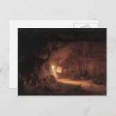 アイザックヴァンオスタードファームハウスインテリア ポストカード (正面/裏面)