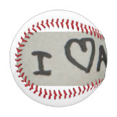 アイザック野球 野球ボール (正面左)