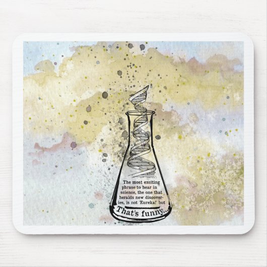 アイザック・アシモフの引用文 マウスパッド (正面)