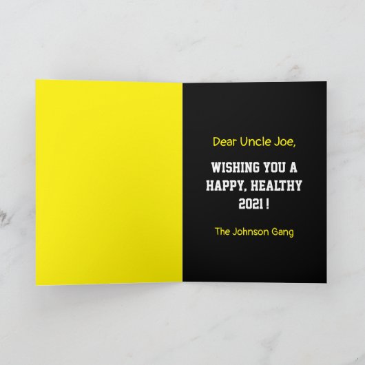 アイザック·ニおもしろいュートン2020数学問題引用文ブラック シーズンカード (内部)