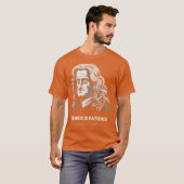 アイザック・ニュートンの引用1 Tシャツ (正面フル)