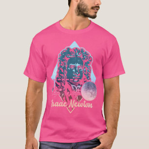 アイザック・ニュートン重力物理学物理学科学 Tシャツ
