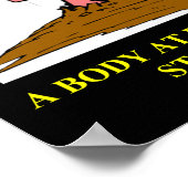 アイザック・ニュートン・ジョーク ポスター (角)