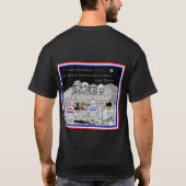 アイザック・ニュートン Tシャツ (裏面)