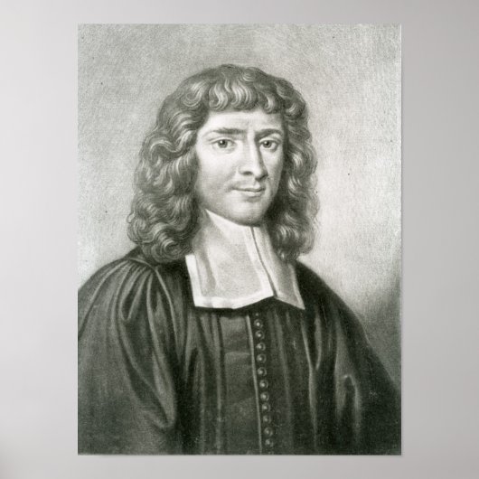 アイザック・バロー博士のポートレート ポスター (正面)