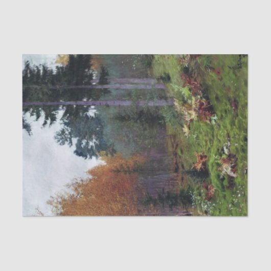 アイザック・レビタンによって秋の森で 薄葉紙 (正面)