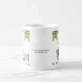 アイザックN雌ヒツジトンのコーヒー・マグ コーヒーマグカップ (中央)