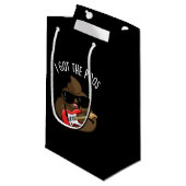 アイザポ得スおもしろいウンチブルースプン スモールペーパーバッグ (正面アングル)