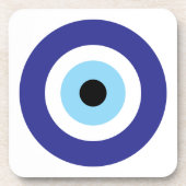 アイザーブルーマティ円プラスチックコースターセット コースター (正面)