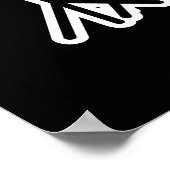 アイザ得ビートドラマーおもしろいプンダークBG ポスター (角)