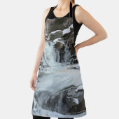 アイシクル秋：スコット走の冬エプロン エプロン (インサイチュ)