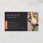 アイシャスタイリッシュドー – メイクアップアーティスト 名刺 (裏面)