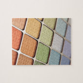 アイシャドウの化粧 ジグソーパズル (横)