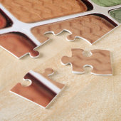 アイシャドウの化粧 ジグソーパズル (側面)