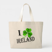 アイシャムロックアイルランドbk jtcnt ラージトートバッグ (裏面)
