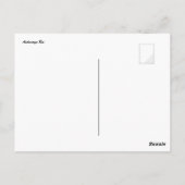 アイシュワルヤライ ポストカード (裏面)