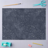 アイシルバー星空ナイトシリーズデザイン3 薄葉紙 (クラフト)